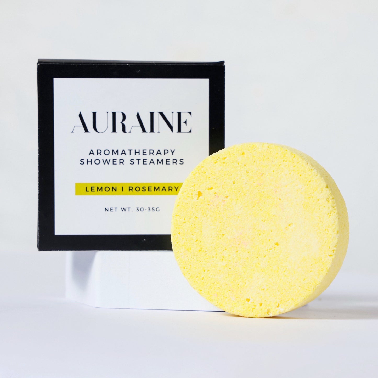 Lemon and Rosemary Aromatherapy Shower Steamers