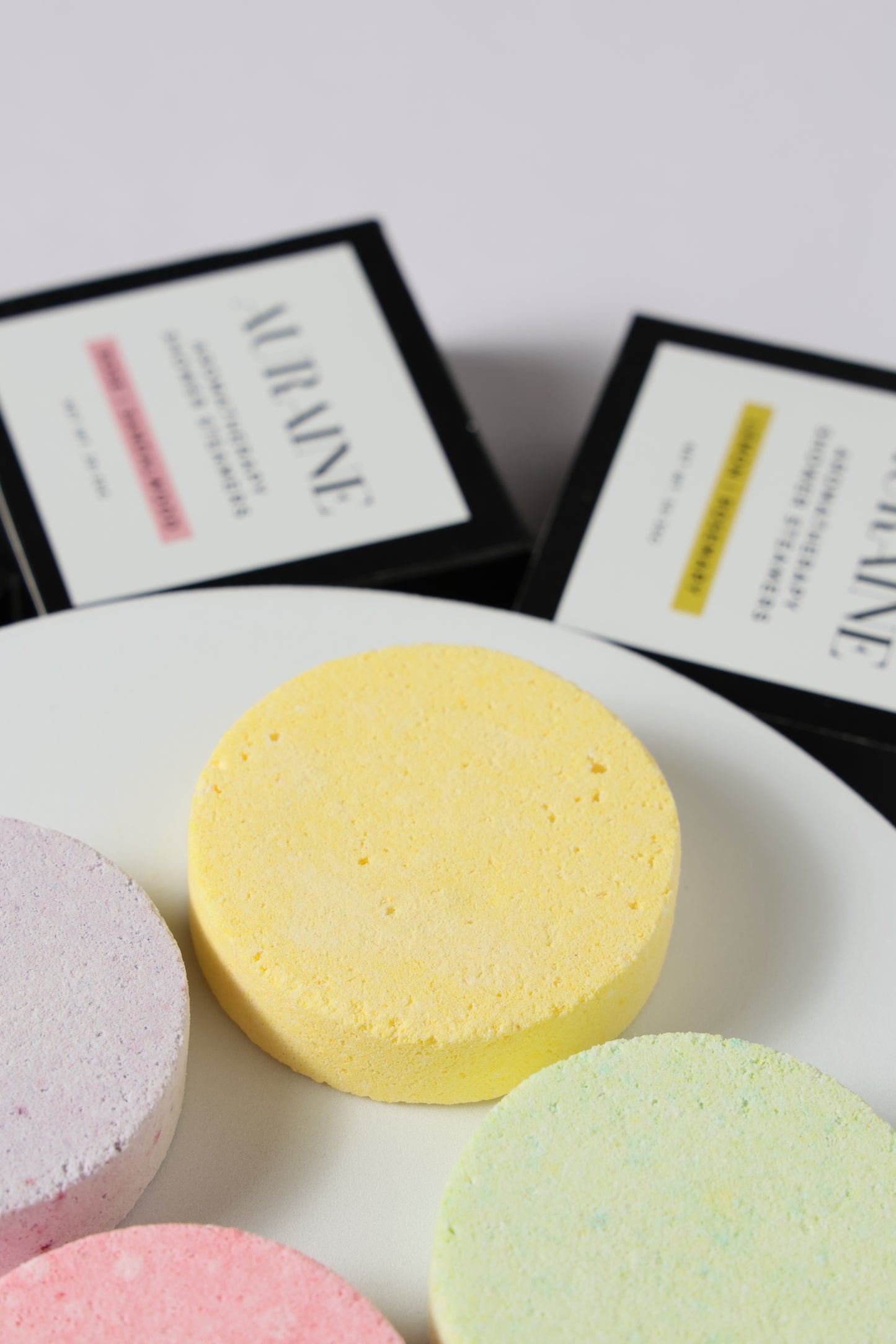 Lemon and Rosemary Aromatherapy Shower Steamers